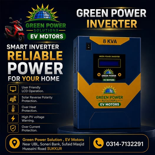 Green Power PV Inverter 8 KVA